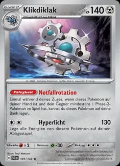 Klikdiklak card in German
