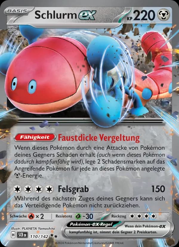 Schlurm-ex card in German