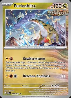 Furienblitz card in German