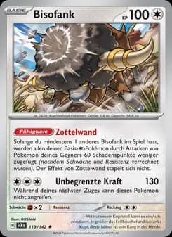 Bisofank card in German