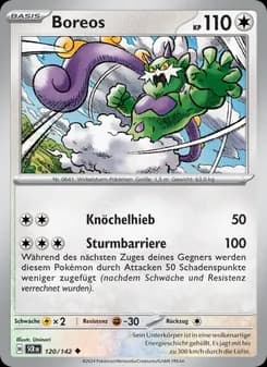 Boreos card in German