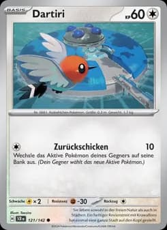 Dartiri card in German