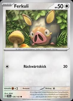 Ferkuli card in German