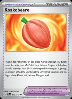 Koakobeere card in German
