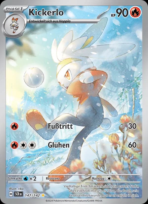 Kickerlo card in German