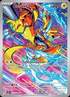 Zeraora card in German
