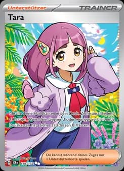Tara card in German