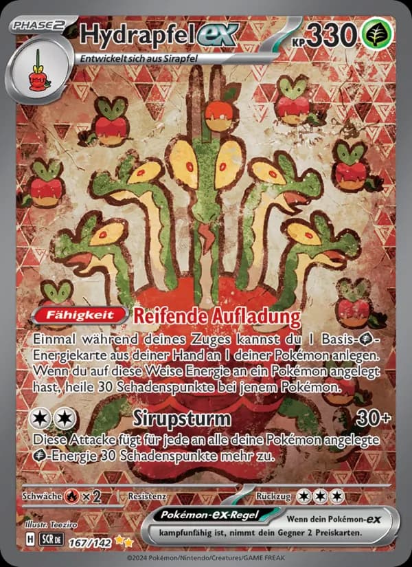 Hydrapfel-ex card in German