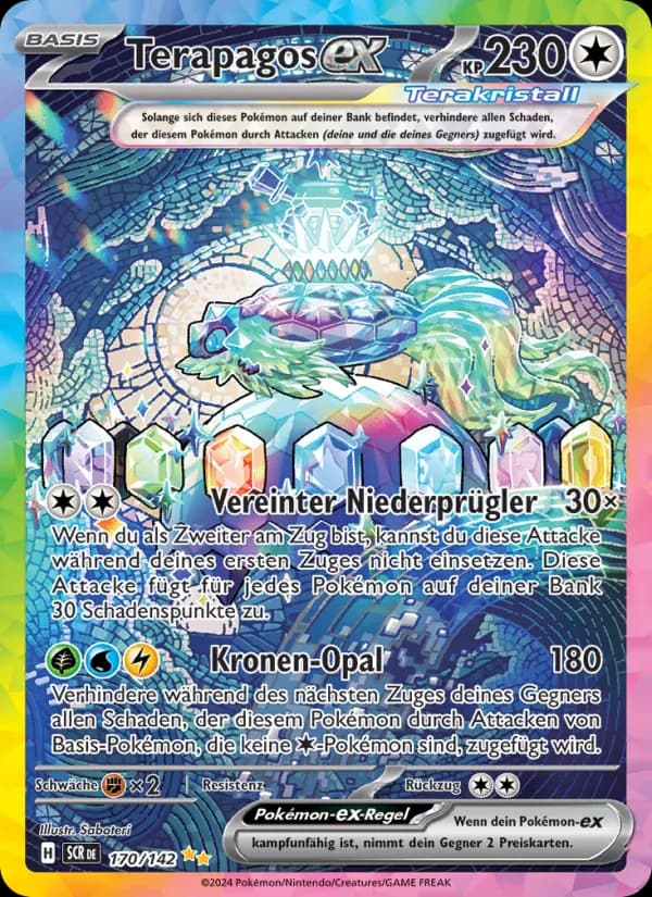 Terapagos-ex card in German