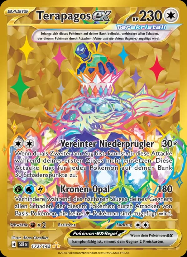 Terapagos-ex card in German