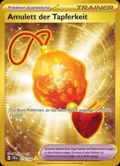 Amulett der Tapferkeit card in German