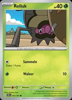 Relluk card in German