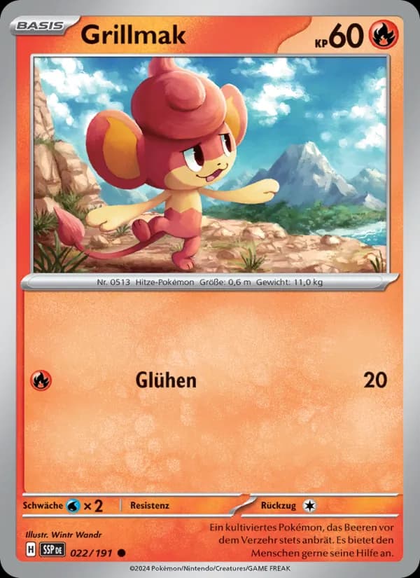 Grillmak card in German
