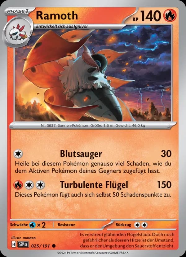 Ramoth card in German