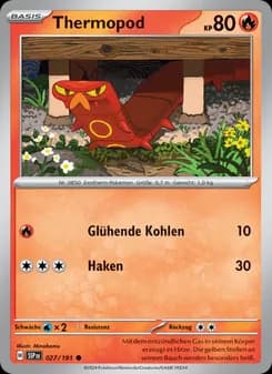 Thermopod card in German