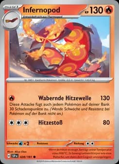 Infernopod card in German