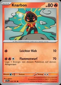 Knarbon card in German