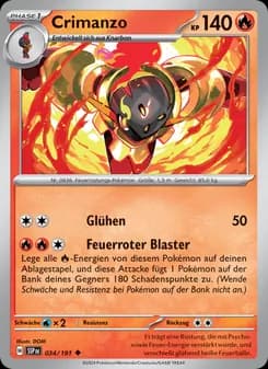 Crimanzo card in German