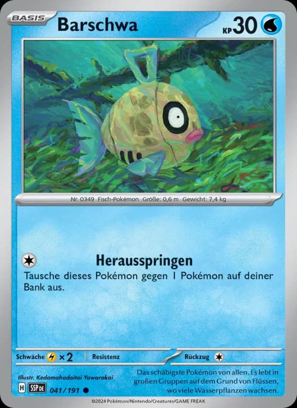 Barschwa card in German