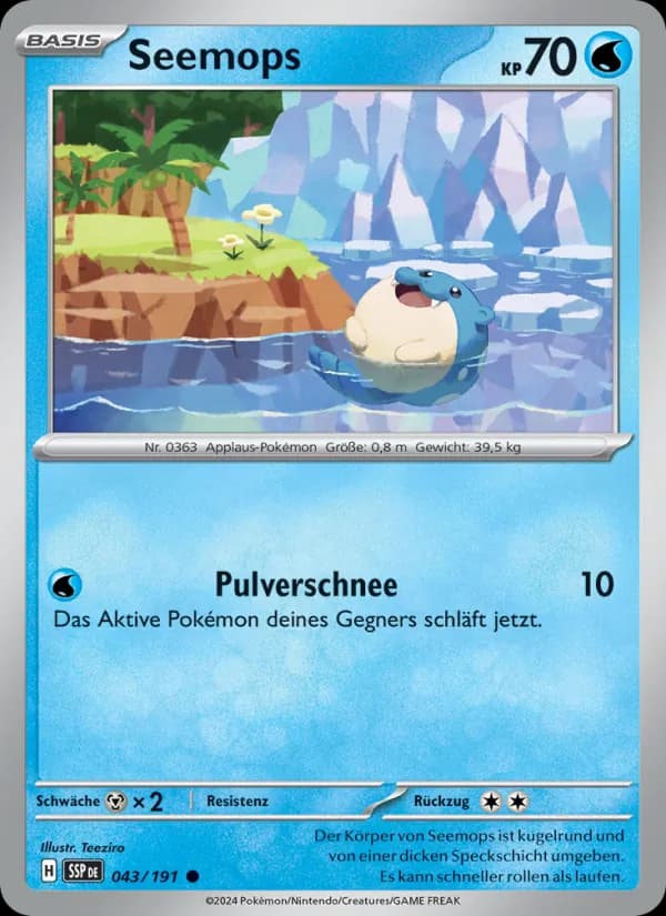 Seemops card in German