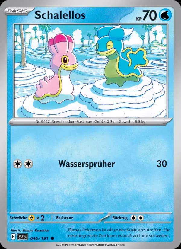 Schalellos card in German