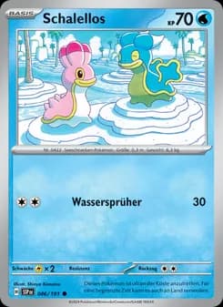 Schalellos card in German