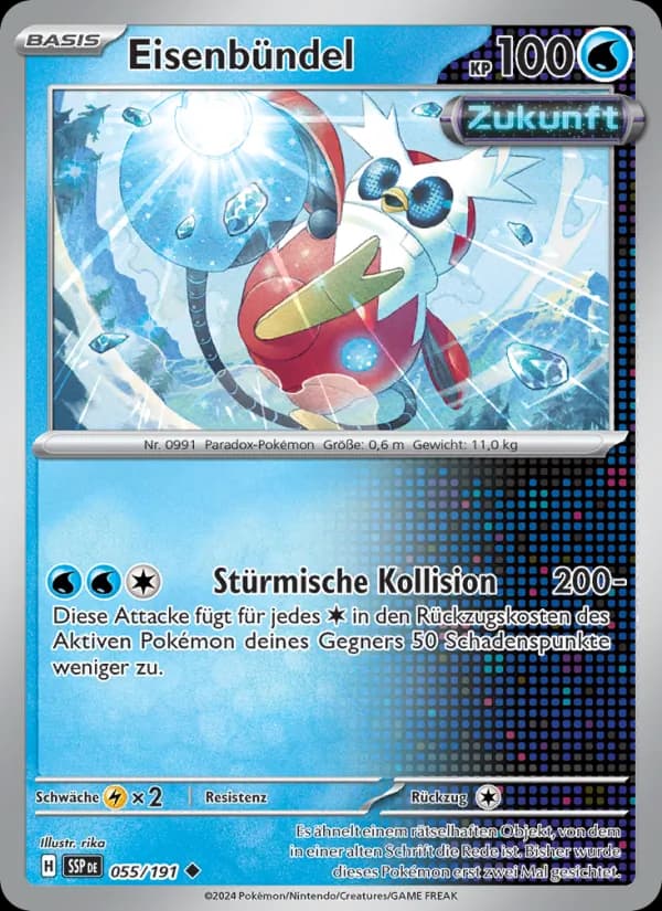 Eisenbündel card in German