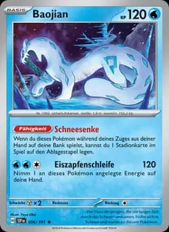 Baojian card in German