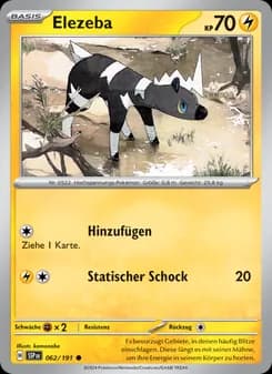 Elezeba card in German