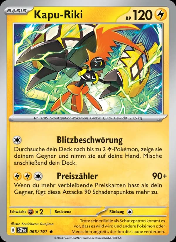 Kapu-Riki card in German