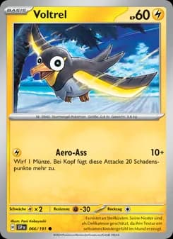 Voltrel card in German