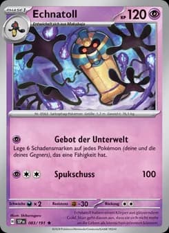Echnatoll card in German
