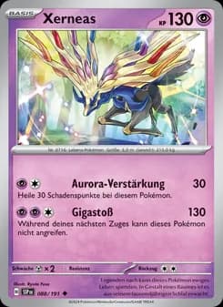 Xerneas card in German