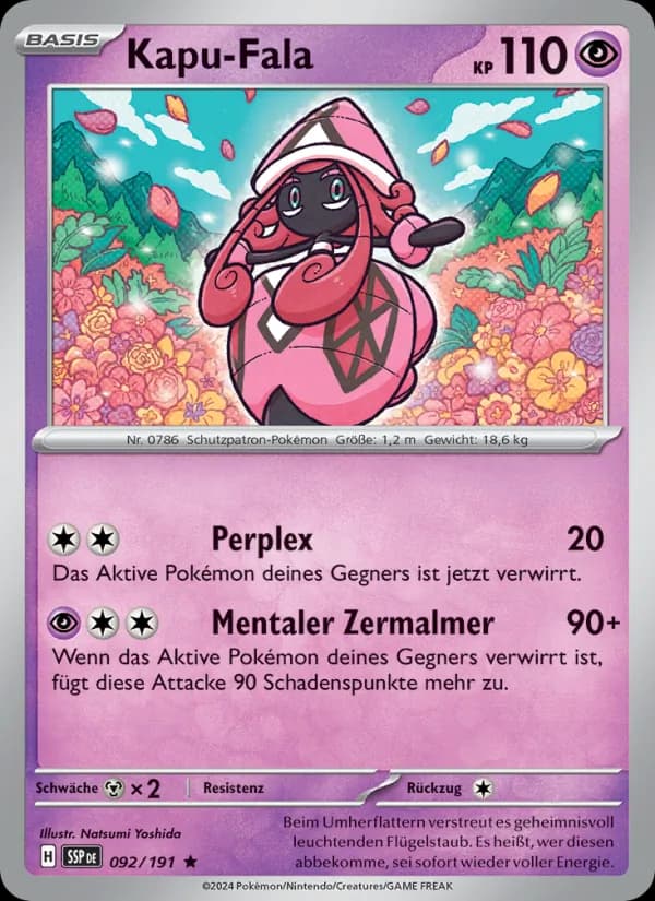 Kapu-Fala card in German