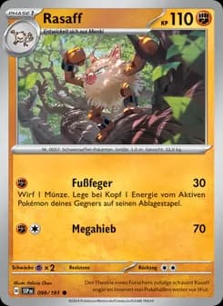 Rasaff card in German