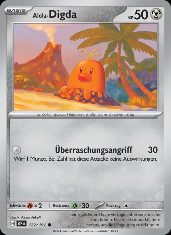 Alola-Digda card in German