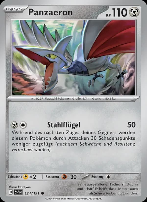 Panzaeron card in German