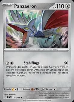 Panzaeron card in German