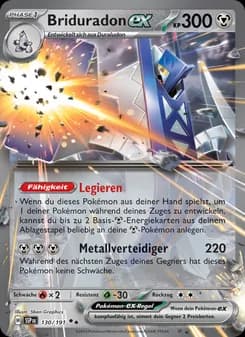 Briduradon-ex card in German