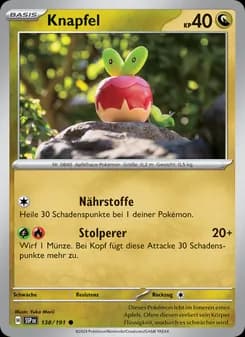 Knapfel card in German
