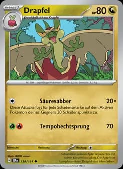 Drapfel card in German