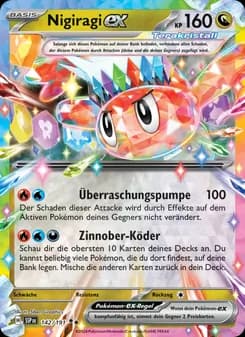 Nigiragi-ex card in German
