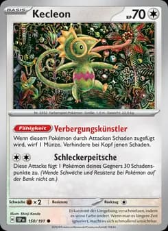 Kecleon card in German