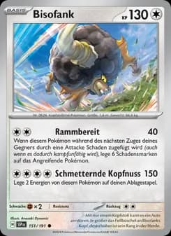Bisofank card in German