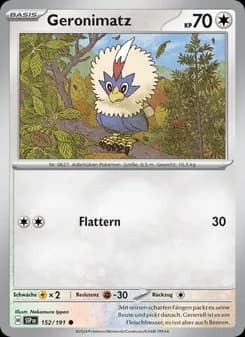Geronimatz card in German
