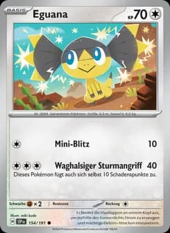 Eguana card in German
