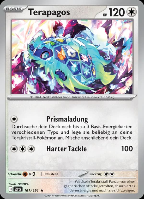 Terapagos card in German