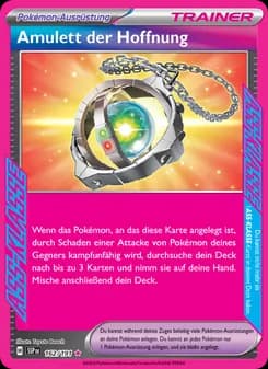 Amulett der Hoffnung card in German