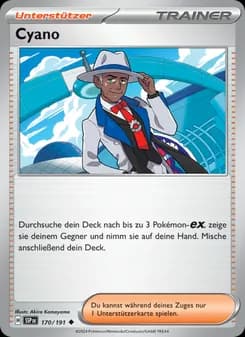 Cyano card in German