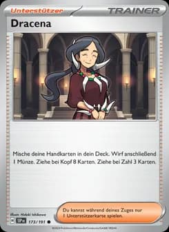 Dracena card in German